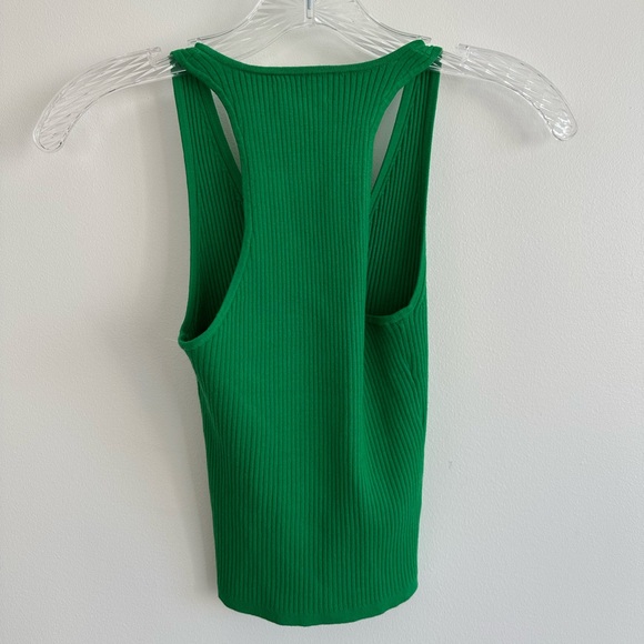 Wilfred Green Ribbed Tank Top - Picture 2 of 11